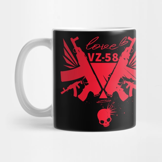 Red wings Assault rifle VZ-58 by YujiVI